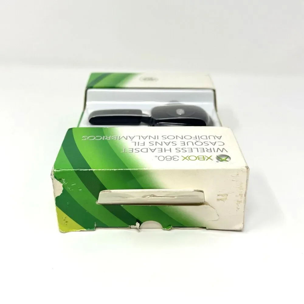 Microsoft P6F-00001 Xbox 360 Wireless Headset Black New Gaming Accessory